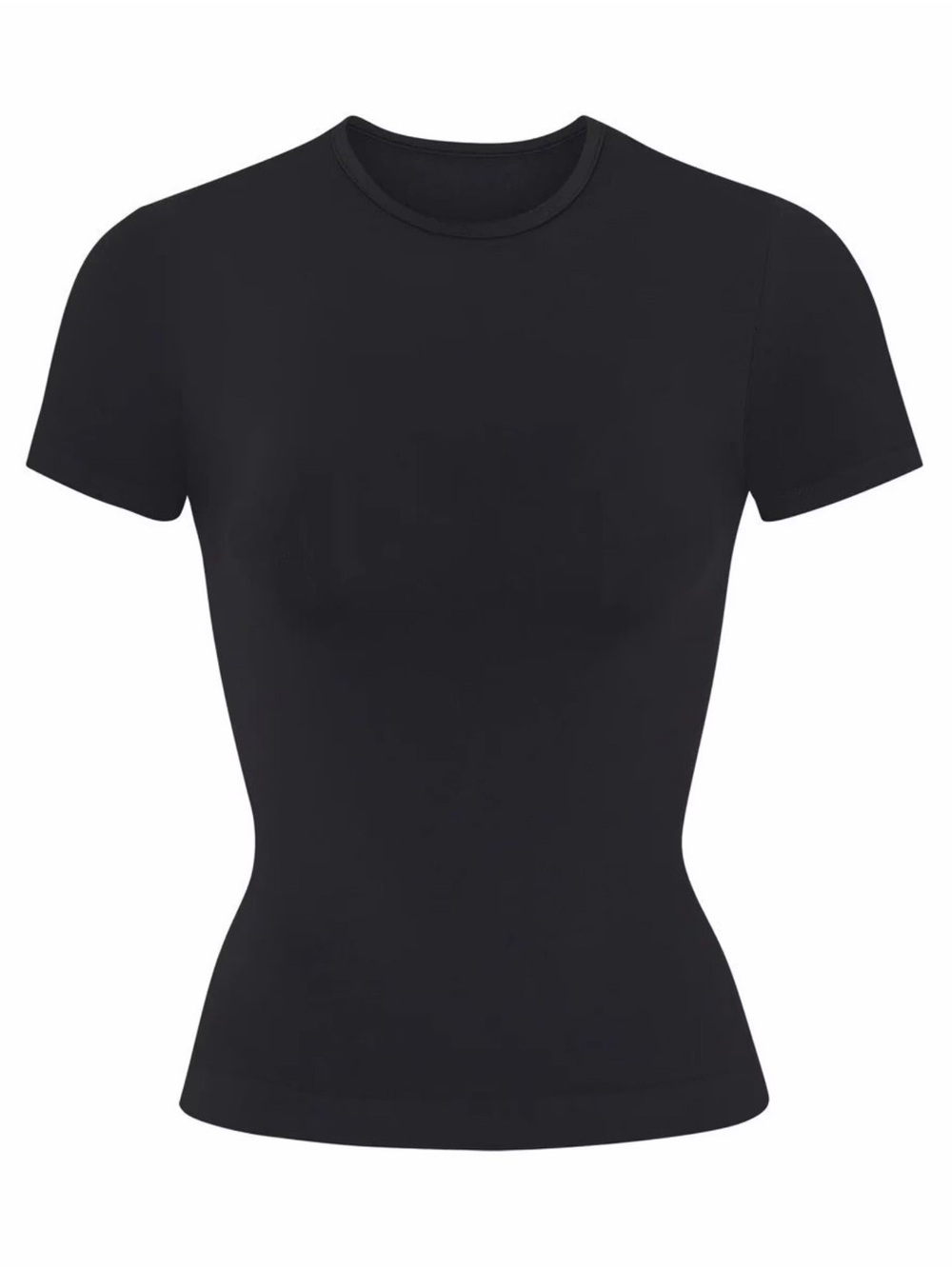 Skims soft smoothing seamless black eclipse tee